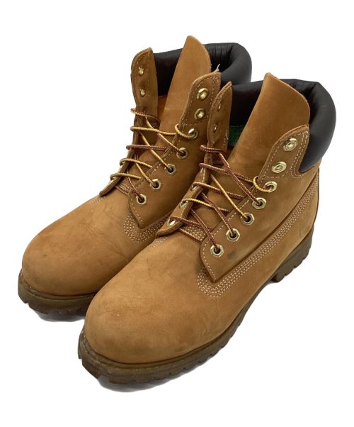 Timberland（ティンバーランド）Timberland (ティンバーランド) ブーツ　6インチ　イエローブーツ ベージュ サイズ:7の古着・服飾アイテム