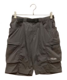 tilak（ティラック）の古着「CRUX LT SHORTS / クラックスライトショーツ　カーゴハーフパンツ　ストレッチ」｜グレー