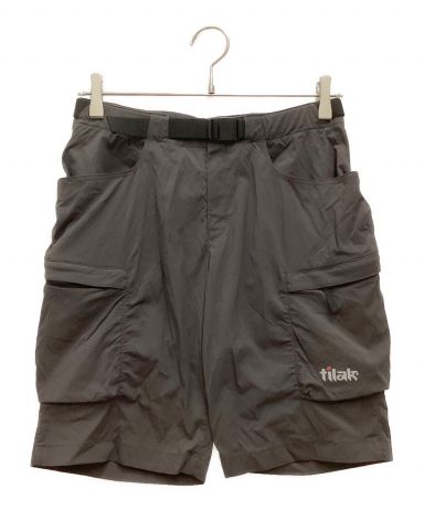 【中古・古着通販】TILAK (ティラック) CRUX LT SHORTS / クラックスライトショーツ カーゴハーフパンツ ストレッチ グレー サイズ:XS｜ブランド・古着通販  トレファク公式【TREFAC FASHION】スマホサイト