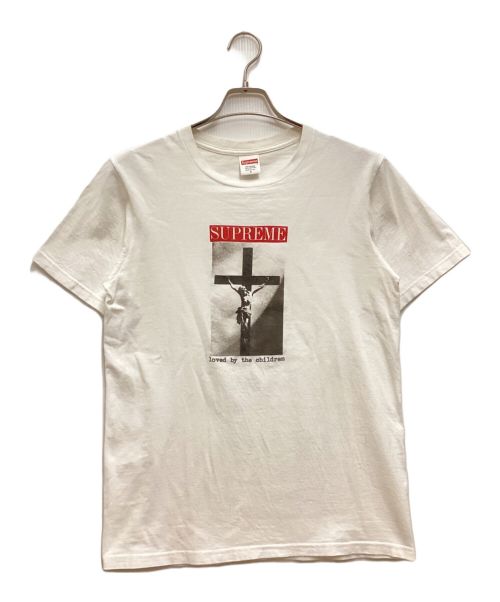 SUPREME（シュプリーム）Supreme (シュプリーム) loved by the children tee / ラブド バイ ザ チルドレンT クルーネック コットン USA製 ホワイト サイズ:Sの古着・服飾アイテム