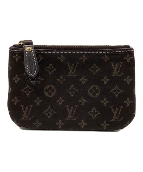 LOUIS VUITTON（ルイ ヴィトン）LOUIS VUITTON (ルイ ヴィトン) ミニラン・ ポシェット・ クレコインケース　モノグラム ブラウンの古着・服飾アイテム