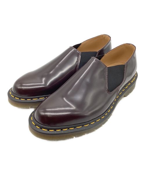 Dr.Martens（ドクターマーチン）Dr.Martens (ドクターマーチン) COMME des GARCONS (コムデギャルソン) レザースリッポン ブラウン サイズ:UK8の古着・服飾アイテム