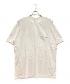 COMME des GARCONS SHIRTコムデギャルソンシャツ）の古着「ロゴプリントビッグTシャツ　クルーネック　コットン」｜ホワイト