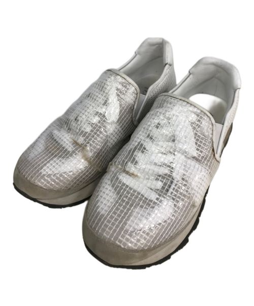 Maison MIHARA YASUHIRO（メゾン ミハラ ヤスヒロ）Maison MIHARA YASUHIRO (メゾン ミハラ ヤスヒロ)  transparent sneaker/トランスペアレントスニーカー アイボリー サイズ:40の古着・服飾アイテム