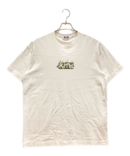 KITH（キス）KITH (キス) WILDFLOWER BOXLOGO TEE / ワイルドフラワー ボックスロゴT ホワイト サイズ:Mの古着・服飾アイテム