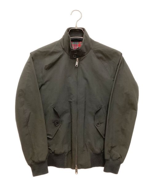 BARACUTA（バラクータ）BARACUTA (バラクータ) G9スイングトップ　スタンドカラー　ジップ　裏地チェック柄　英国製 グレー サイズ:32の古着・服飾アイテム