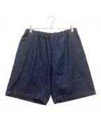 DANTONダントン）の古着「T/C DENIM EASY SHORTS / デニムイージーショーツ　ハーフパンツ」｜インディゴ