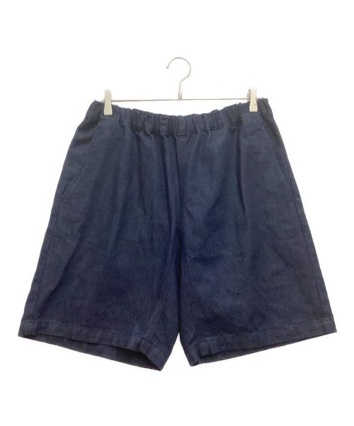 DANTON（ダントン）DANTON (ダントン) T/C DENIM EASY SHORTS / デニムイージーショーツ　ハーフパンツ インディゴ サイズ:42の古着・服飾アイテム