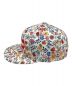 Supreme (シュプリーム) New Era (ニューエラ) Liberty Floral Box Logo Cap / リバティー フローラル ボックスロゴキャップ ホワイト：8000円