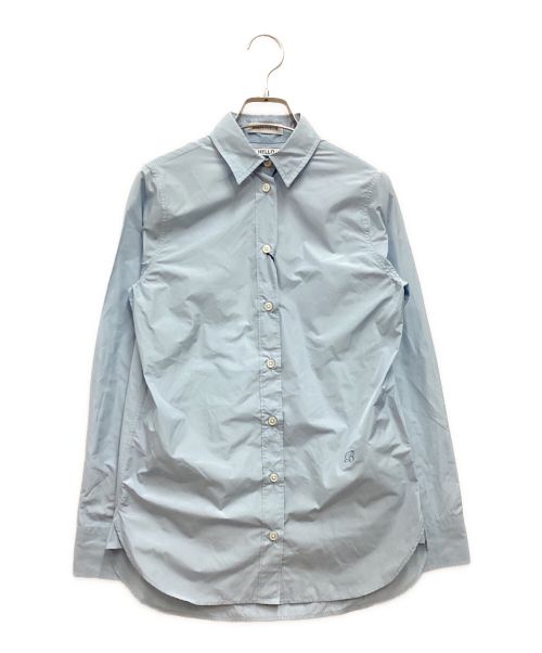 MADISON BLUE（マディソンブルー）MADISON BLUE (マディソンブルー) MADAME SH PE TWILL / マダムシャツ ポリエステルツイル ブルー サイズ:01 未使用品の古着・服飾アイテム