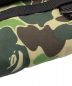 中古・古着 PORTER (ポーター) A BATHING APE (アベイシングエイプ) BAPE x Porter 1st Camo Long Wallet / ファースト カモ ロングウォレット グリーン：13000円