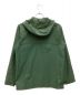 YAECA (ヤエカ) 60/40 Cloth Hood Shirt / 60/40クロスフードシャツ　マウンテンパーカー　スナップボタン グリーン サイズ:S：6000円