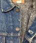 中古・古着 LEVI'S (リーバイス) 4thブランケットデニムジャケット　ボタン裏刻印522　USA製 インディゴ サイズ:38：14000円