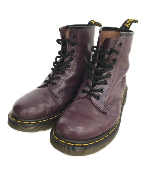 Dr.Martens（ドクターマーチン）Dr.Martens (ドクターマーチン) 8EYE BOOT/8ホールブーツ パープル サイズ:UK7の古着・服飾アイテム