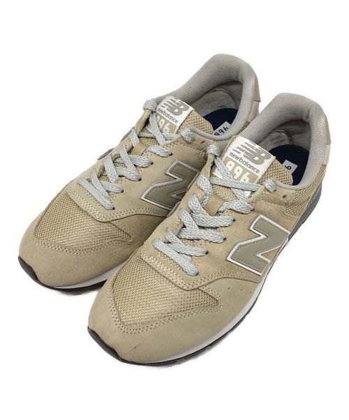 NEW BALANCE（ニューバランス）NEW BALANCE (ニューバランス) ローカットスニーカー　CM996 ベージュ サイズ:24.5の古着・服飾アイテム