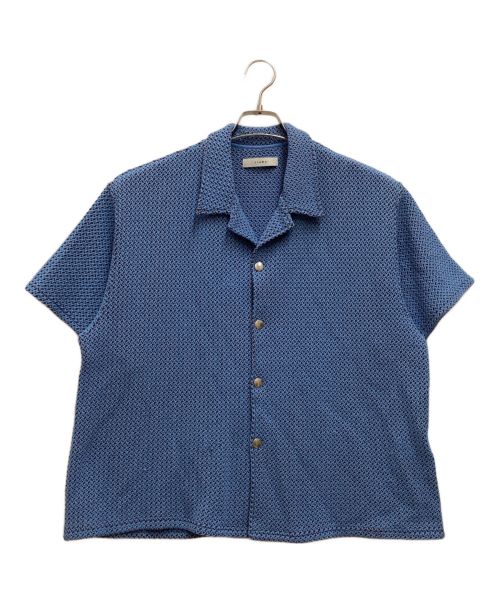 jieda（ジエダ）Jieda (ジエダ) RUSSELL SHIRT / ラッセルシャツ 23SS ブルー サイズ:1の古着・服飾アイテム