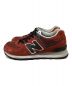 NEW BALANCE (ニューバランス) ローカットスニーカー　574 ブラウン サイズ:25.5：6000円