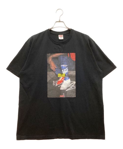 SUPREME（シュプリーム）SUPREME (シュプリーム) IRAK CAST TEE / アイラック キャストT クルーネック プリント USA製 22AW ブラック サイズ:XLの古着・服飾アイテム