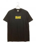 IRAK NEW YORKアイラックニューヨーク）の古着「Box Logo Tee / ボックスロゴT クルーネック」｜ブラック