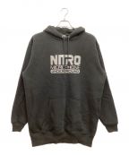 nitro microphone undergroundニトロ・マイクロフォン・アンダーグラウンド）の古着「SPECIAL FORCE LOGO SWEAT HOODIE / スペシャルフォース ロゴ スウェット フーディ NITRICH」｜ブラック