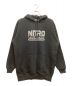 nitro microphone underground（ニトロ・マイクロフォン・アンダーグラウンド）の古着「SPECIAL FORCE LOGO SWEAT HOODIE / スペシャルフォース ロゴ スウェット フーディ NITRICH」｜ブラック