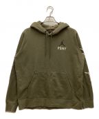 JORDAN×PSNYジョーダン×パブリックスクールニューヨーク）の古着「PSNY X JORDAN PO HOODIE / ジョーダン プルオーバー フーディ Public School NYC NIKE」｜オリーブ