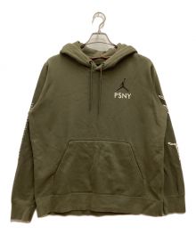 JORDAN×PSNY（ジョーダン×パブリックスクールニューヨーク）の古着「PSNY X JORDAN PO HOODIE / ジョーダン プルオーバー フーディ Public School NYC NIKE」｜オリーブ