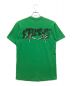 stussy (ステューシー) スケートボードプリントTee クルーネック バックプリント コットン グリーン サイズ:M：8000円