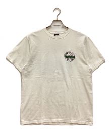 stussy（ステューシー）の古着「Fresh Gear Tee / フレッシュギアT クルーネック プリント」｜ホワイト