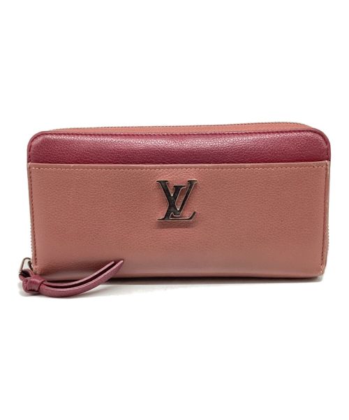 LOUIS VUITTON（ルイ ヴィトン）LOUIS VUITTON (ルイ ヴィトン) 長財布　ジッピーロックミー　ローズブドワール・リドゥヴァン ピンクの古着・服飾アイテム