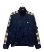 adidas Originalsアディダスオリジナル）の古着「FIREBIRD TRACK TOP / ファイヤーバード トラックトップ　ジャージ　3ストライプ」｜ネイビー