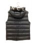 MONCLER (モンクレール) ロゴフードダウンベスト　MONTREUIL GILET ブラック サイズ:1：90000円