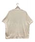 MONCLER (モンクレール) CREAM PRINTED T-SHIRT / クリームプリントTシャツ ホワイト サイズ:M：20000円