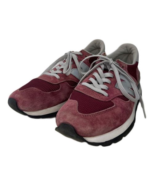 NEW BALANCE（ニューバランス）NEW BALANCE (ニューバランス) ローカットスニーカー レッド サイズ:27cmの古着・服飾アイテム