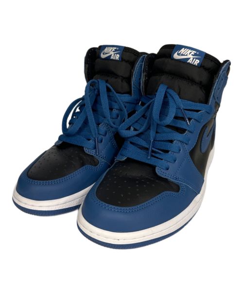 NIKE（ナイキ）NIKE (ナイキ) AIR JORDAN1 RETRO HIGH OG Dark Marina Blue ブルー サイズ:26cmの古着・服飾アイテム