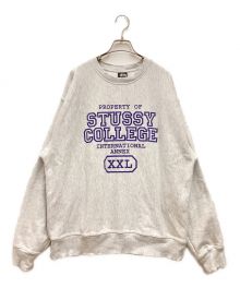 stussy（ステューシー）の古着「カレッジスウェット」｜グレー