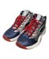 REEBOK（リーボック）の古着「QUESTION MID」｜シルバー×ブルー