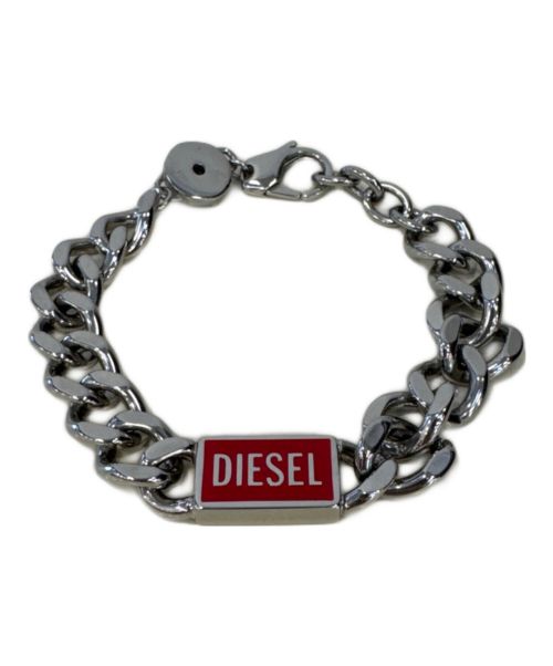 DIESEL（ディーゼル）DIESEL (ディーゼル) ブレスレット シルバーの古着・服飾アイテム