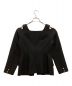 MURRAL (ミューラル) Melt off shoulder jacket / メルト オフショルダー ジャケット ブラック サイズ:1：20000円