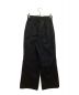 mame kurogouchi (マメクロゴウチ) Cotton Chino Flared Wide Trousers / コットン チノ フレア ワイド トラウザー ブラック サイズ:1：14000円