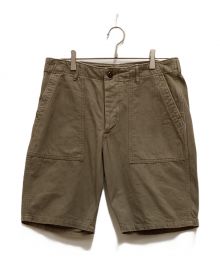 WAREHOUSE（ウエアハウス）の古着「1218 MILITARY HERRINGBONE SHORTS」｜ベージュ