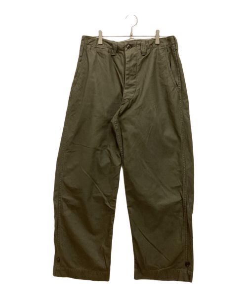 BIG YANK（ビッグヤンク）BIG YANK (ビッグヤンク) Yankshire-TROUSERS オリーブ サイズ:86cm (W34)の古着・服飾アイテム