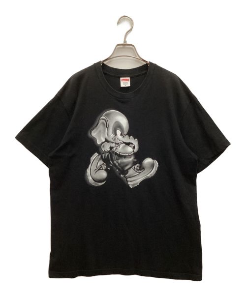 SUPREME（シュプリーム）SUPREME (シュプリーム) elephant print t-shirt/　エレファント　プリント　tシャツ ブラック サイズ:Mの古着・服飾アイテム