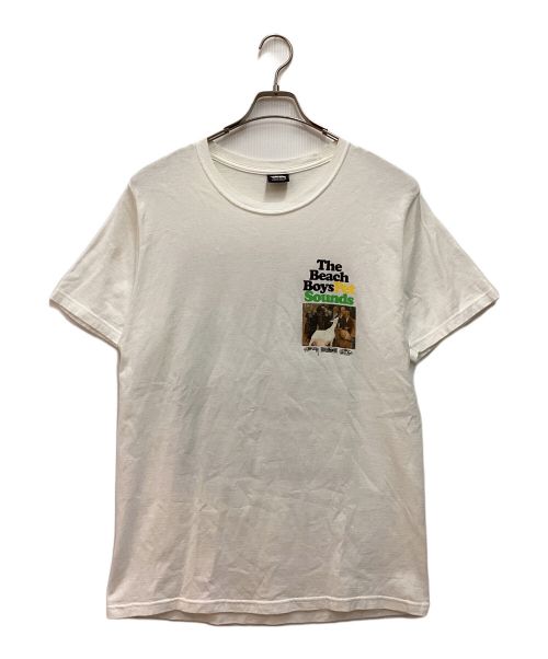 stussy（ステューシー）stussy (ステューシー) The Beach Boys Pet Sounds Tee ホワイト サイズ:Mの古着・服飾アイテム