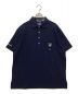 POLO RALPH LAUREN（ポロ・ラルフローレン）の古着「ウィンブルドンカスタムスリムフィットポロシャツ」｜ネイビー