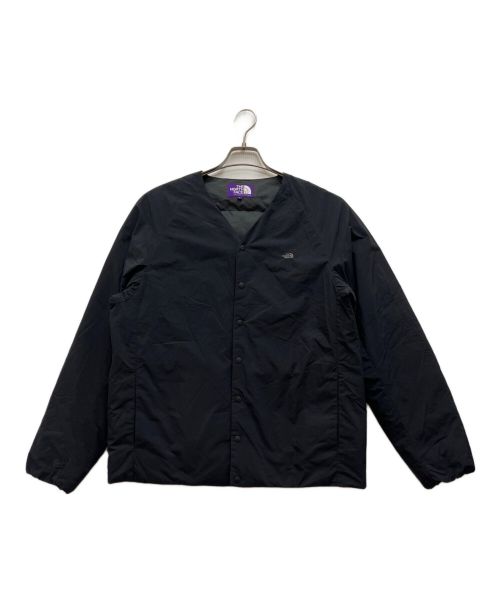 THE NORTHFACE PURPLELABEL（ザ・ノースフェイス パープルレーベル）THE NORTHFACE PURPLELABEL (ザ・ノースフェイス パープルレーベル) Down Cardigan/ダウンカーディガン ブラック サイズ:Lの古着・服飾アイテム