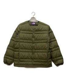 THE NORTHFACE PURPLELABEL（ザ・ノースフェイス パープルレーベル）の古着「Down Cardigan/ダウンカーディガン」｜オリーブ