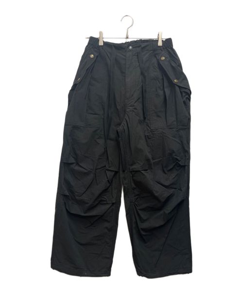 gurank（グランク）gurank (グランク) Hill Work Uniform Trousers ブラック サイズ:2の古着・服飾アイテム