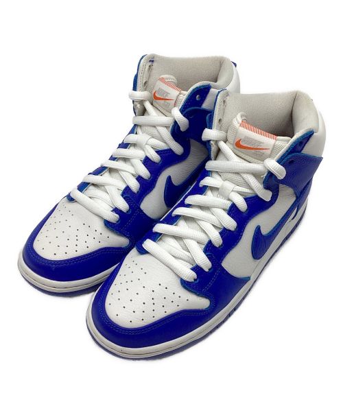 NIKE SB（ナイキエスビー）NIKE SB (ナイキエスビー) Dunk High Pro ISO Kentucky Orange Label / ダンクハイ プロ ISO ケンタッキー オレンジレーベル ブルー×ホワイト サイズ:27.5の古着・服飾アイテム