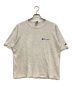 Champion（チャンピオン）の古着「90S半袖Tシャツ　クルーネック　ロゴ　コットン　霜降り　青刺繍タグ後期　USA製」｜グレー